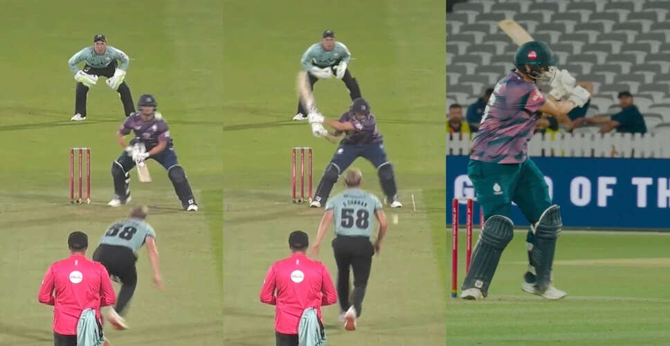 Surrey Edges Middlesex in Thrilling Vitality Blast Encounter