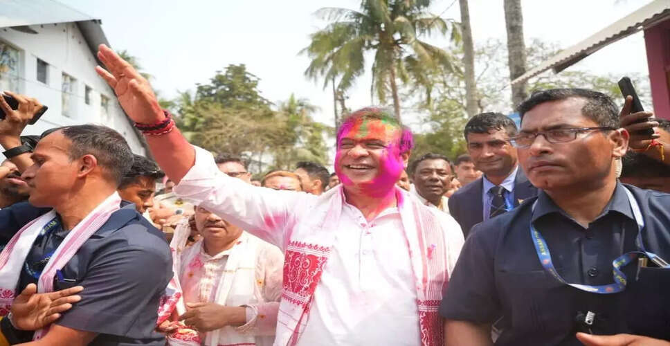 Chief Minister Plans Grand Holi Celebration in Assam