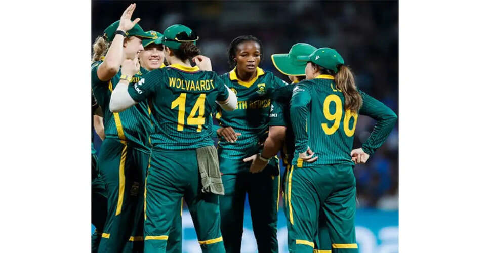 South Africa Unveils Squad for ICC Women's T20 World Cup 2026