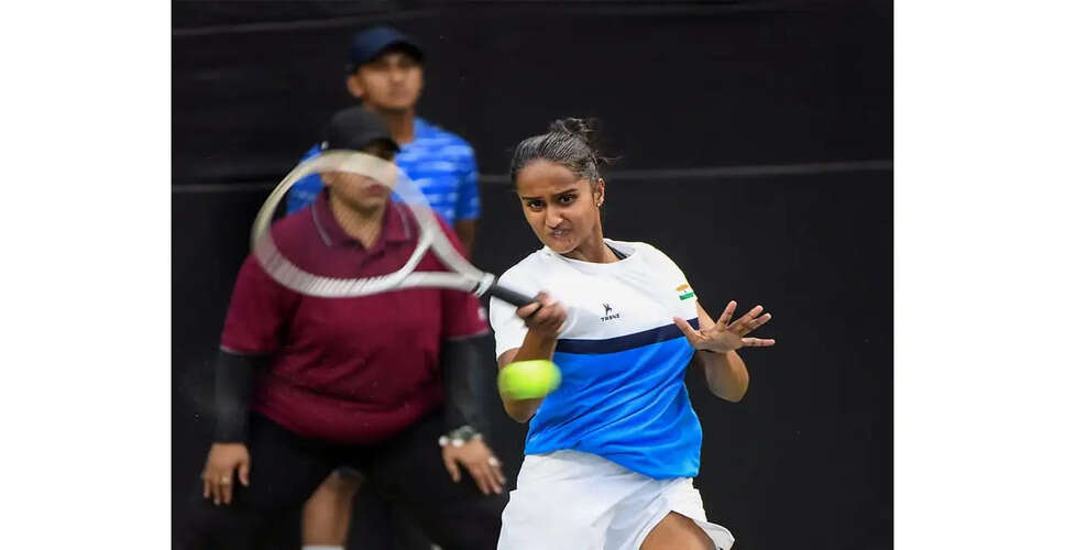 India Secures 2-1 Victory Against Korea in Billie Jean King Cup