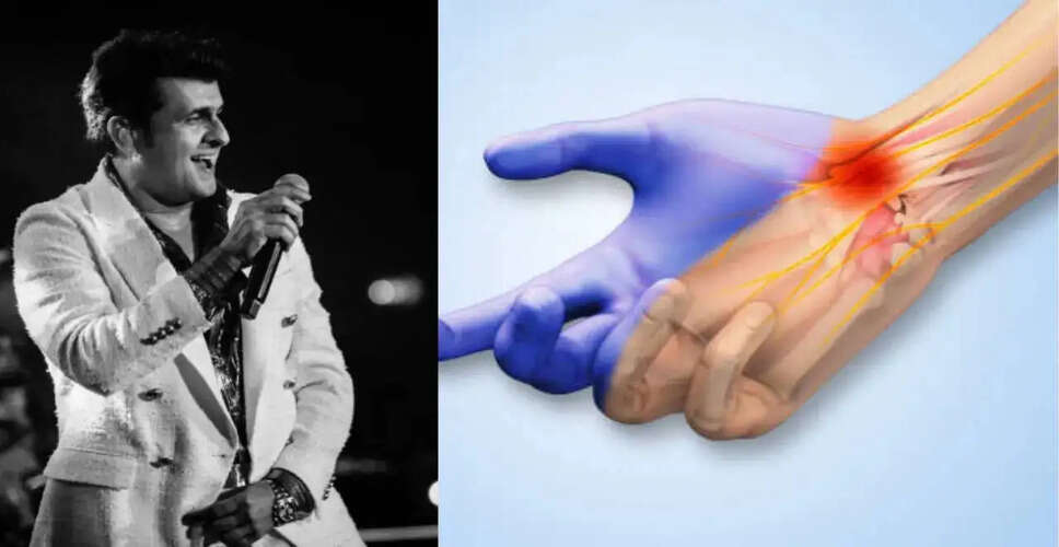 Sonu Nigam Shares Health Struggles with Pinched Nerves Ahead of Performance