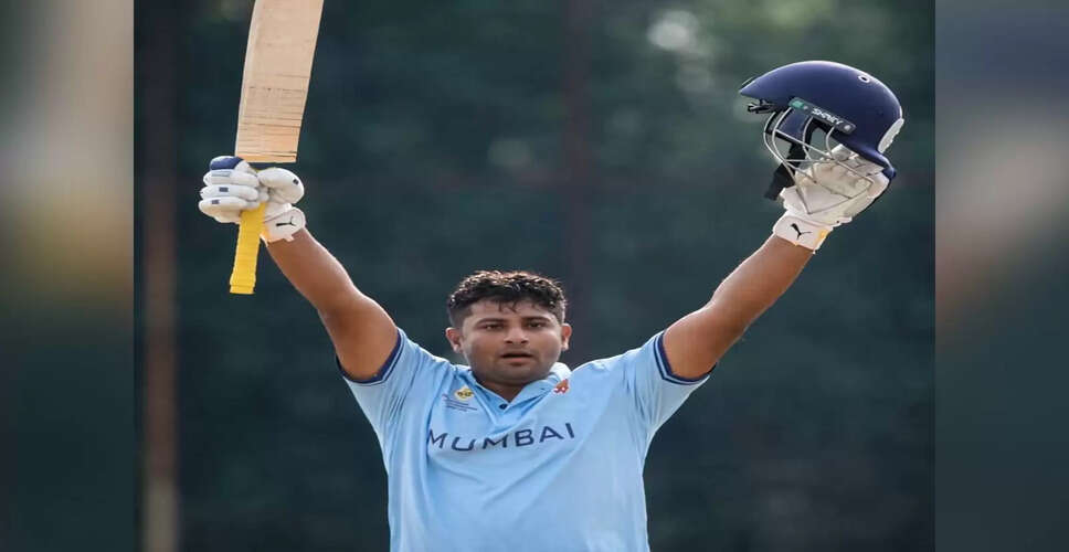 Ravichandran Ashwin Endorses Sarfaraz Khan for CSK in IPL 2026