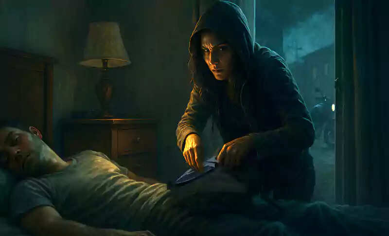 Shocking Domestic Violence Incident in Bareilly: Woman Attacks Husband