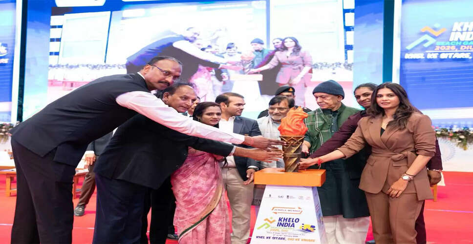 Khelo India Beach Games 2026 Kicks Off with Enthusiasm at Ghoghla Beach