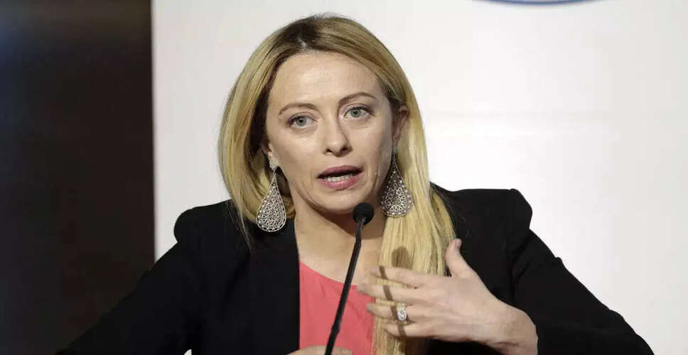 Italian PM Giorgia Meloni Condemns Deepfake Photos on Social Media