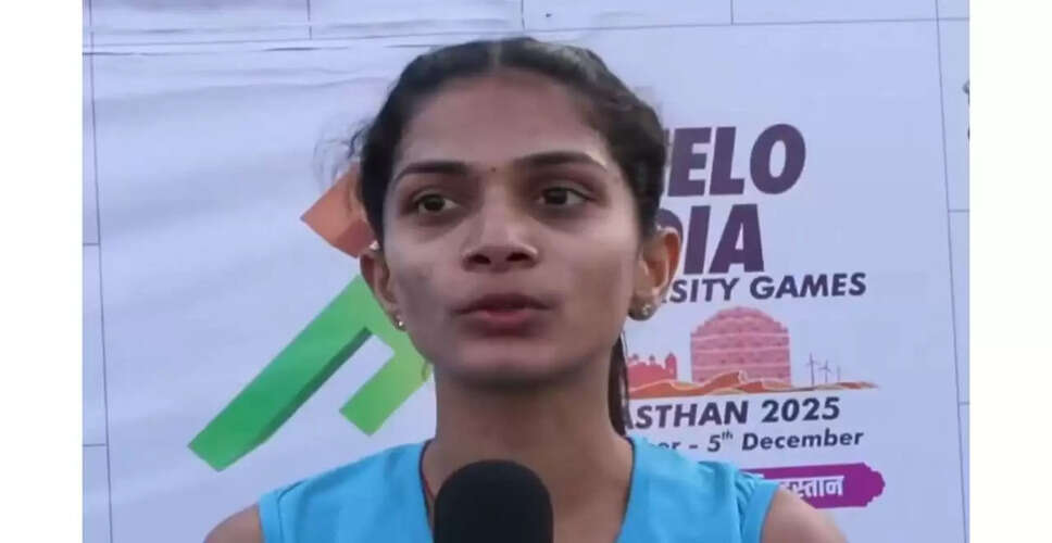 Prachi Devkar and Samardeep Gill Shine at Khelo India University Games 2025