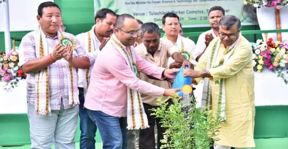 Tripura Government Invests in Rural Markets to Boost Agricultural Self-Reliance