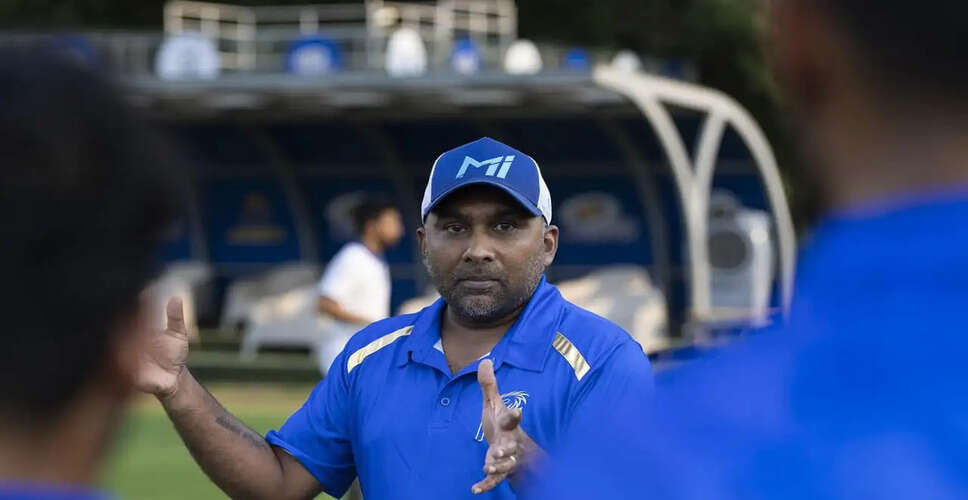 Mumbai Indians Kick Off IPL 2026 Pre-Season Training