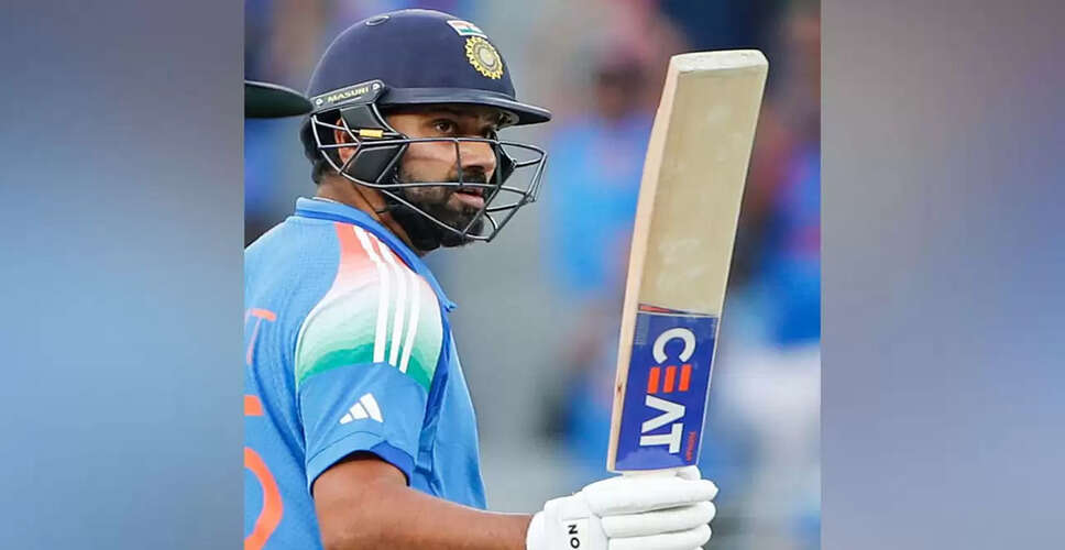 Rohit Sharma Breaks ODI Sixes Record, Surpassing Shahid Afridi