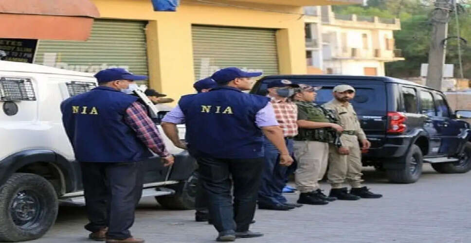 NIA Conducts Raids in Punjab and Haryana Linked to Terrorist Networks