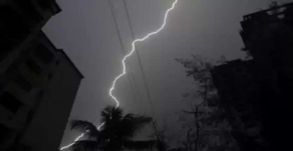 Madhya Pradesh: 2 killed in lightning strikes; heavy rains likely in some areas
