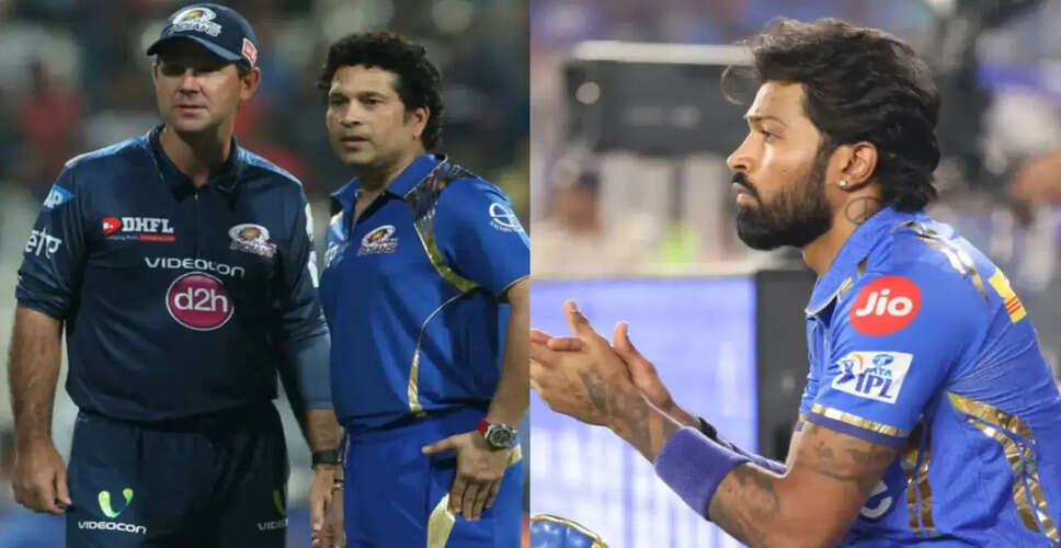 Hardik Pandya Shares Surprising IPL Prank by Ricky Ponting