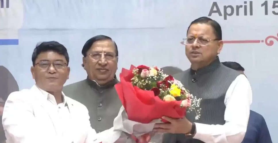 Uttarakhand CM Launches National Table Tennis Championship, Emphasizes Life Skills