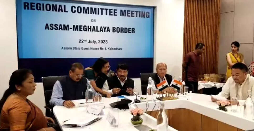 Tensions Rise Again at Assam-Meghalaya Border Following Arson Incident