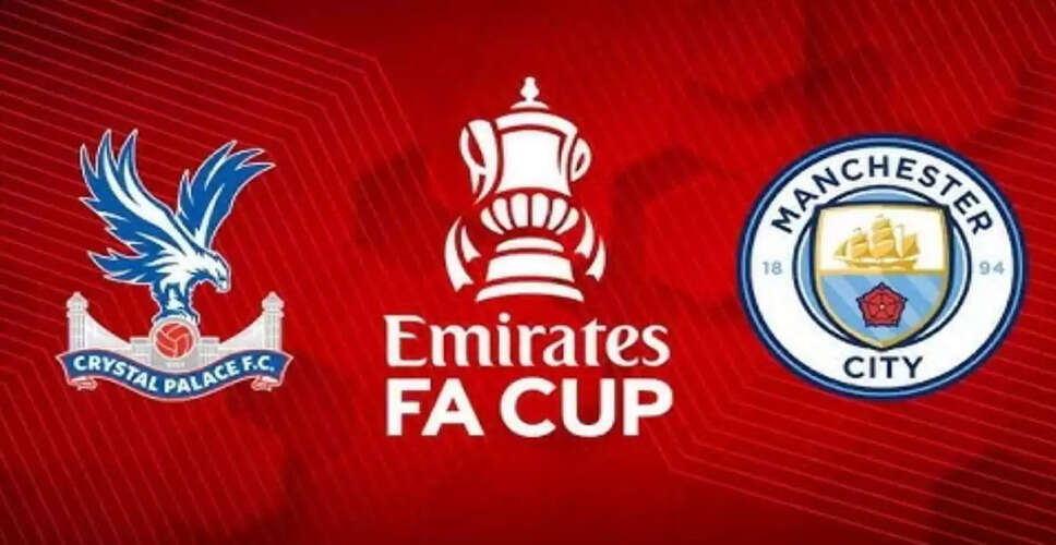Crystal Palace Shocks Man City with FA Cup Final Victory