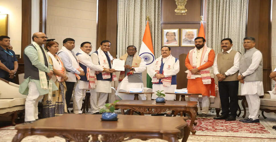 NDA Leaders Claim to Form New Government in Assam