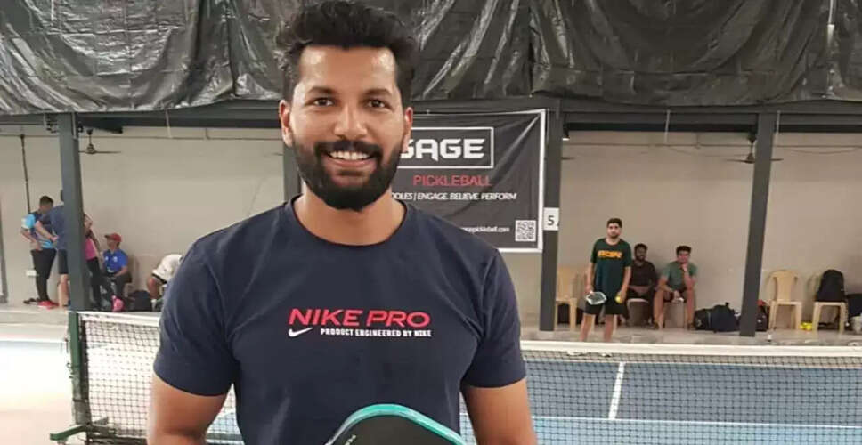 Tej Clinches Men's Intermediate Singles Title at Dinked PWR 200