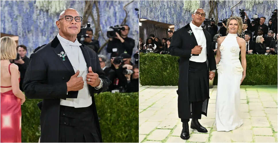 Dwayne Johnson Embraces Polynesian Culture at Met Gala 2026