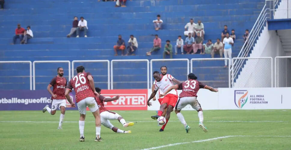 Gokulam Kerala FC and Namdhari Sports Academy Share Points in IFL Clash