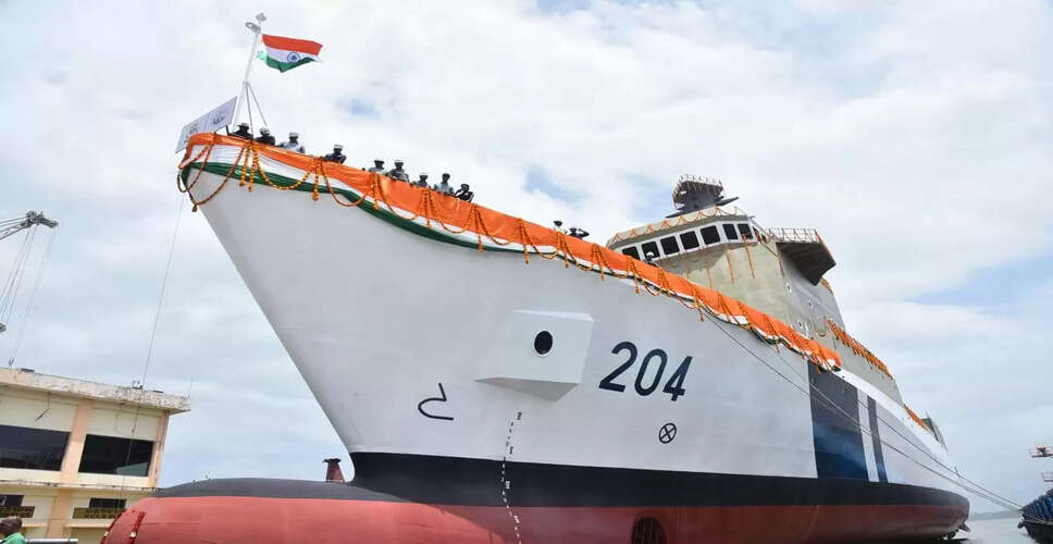 Indian Coast Guard to Launch First Indigenous Pollution Control Vessel