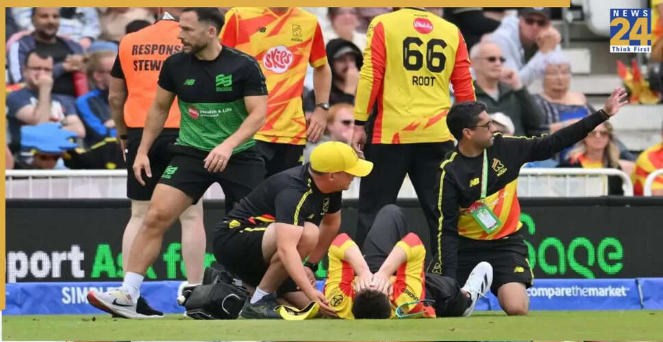 Adam Hose Suffers Serious Injury During The Hundred Match Against Southern Brave