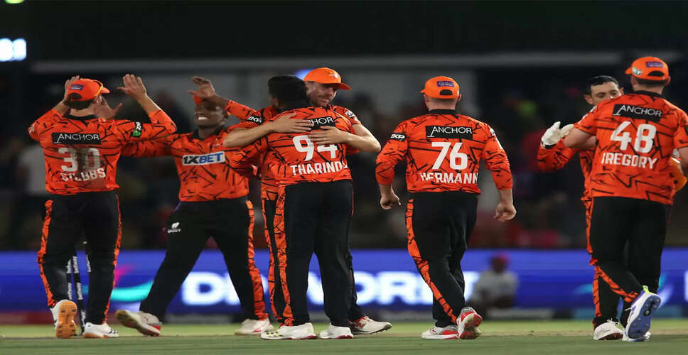 Sunrisers Eastern Cape Dominates Paarl Royals in Historic SA20 Opener