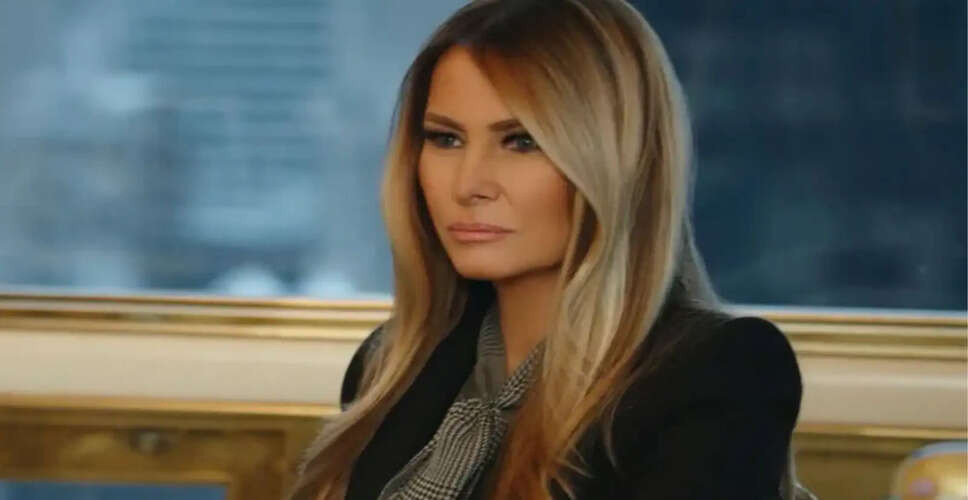 Melania Trump Documentary Set to Stream on Amazon Prime Video