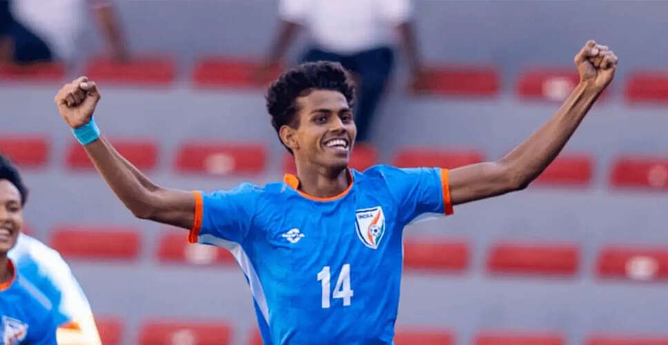 India U-20 Football Team Triumphs Over Pakistan with 3-0 Victory