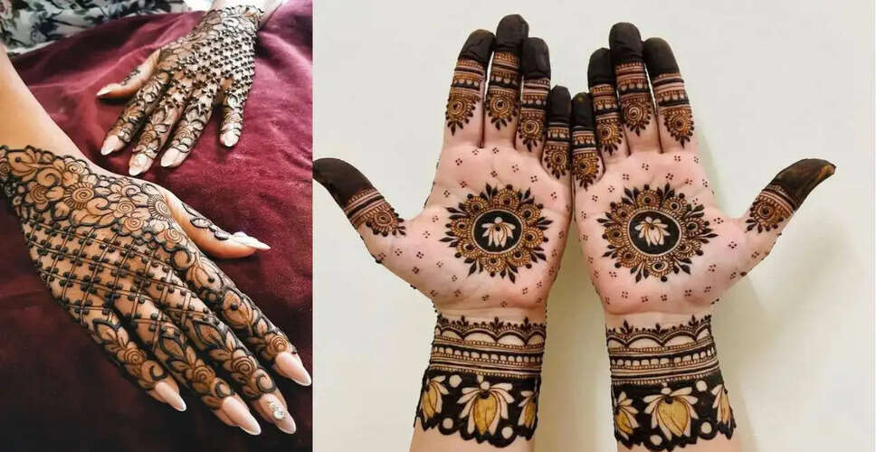 Stylish Mehendi Designs for Eid al-Adha Celebrations
