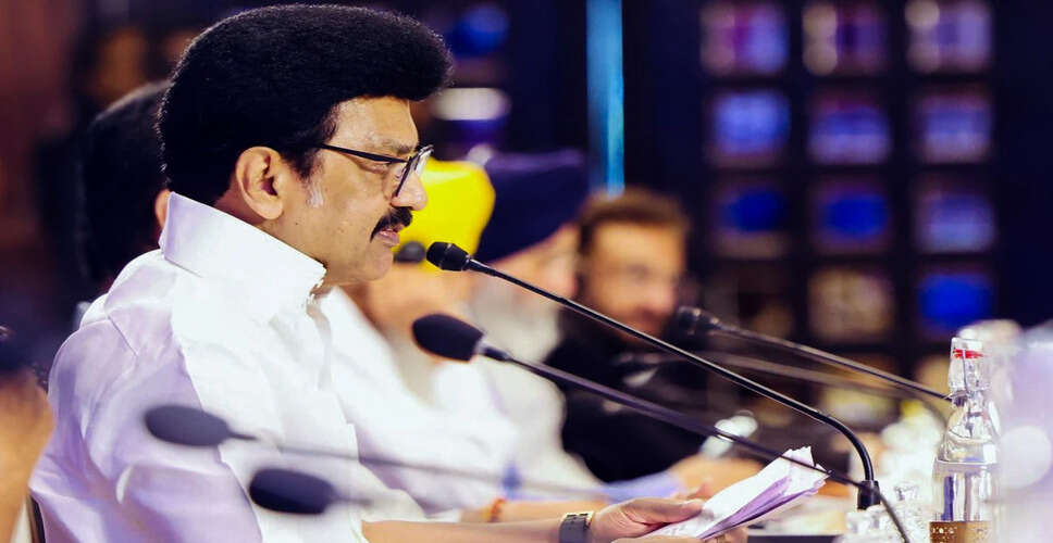 Tamil Nadu CM Welcomes Caste-Based Census Decision from PM Modi