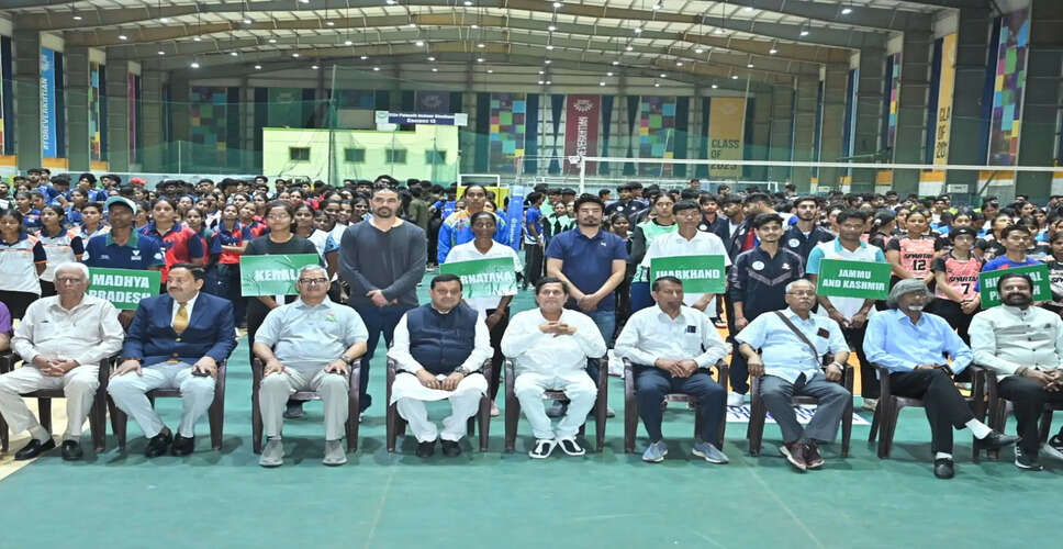 Historic Inauguration of the 26th Youth National Volleyball Championship in Bhubaneswar