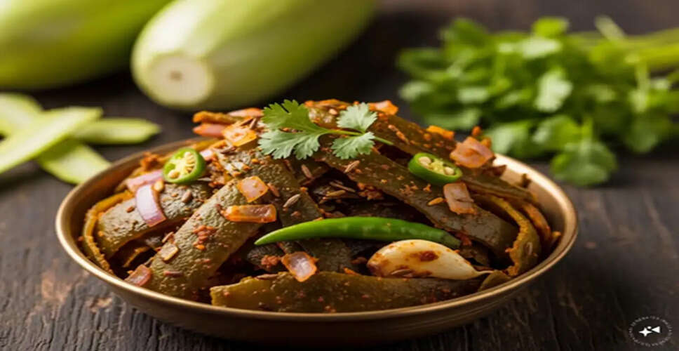 Nutritious Ridge Gourd Peel Curry: A Zero-Waste Recipe