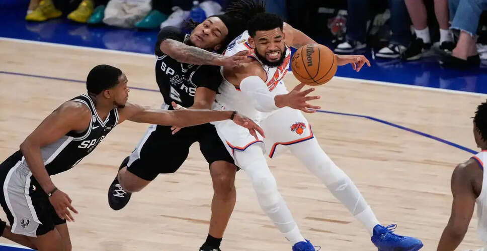 New York Knicks Stage Epic Comeback Against San Antonio Spurs in NBA Finals