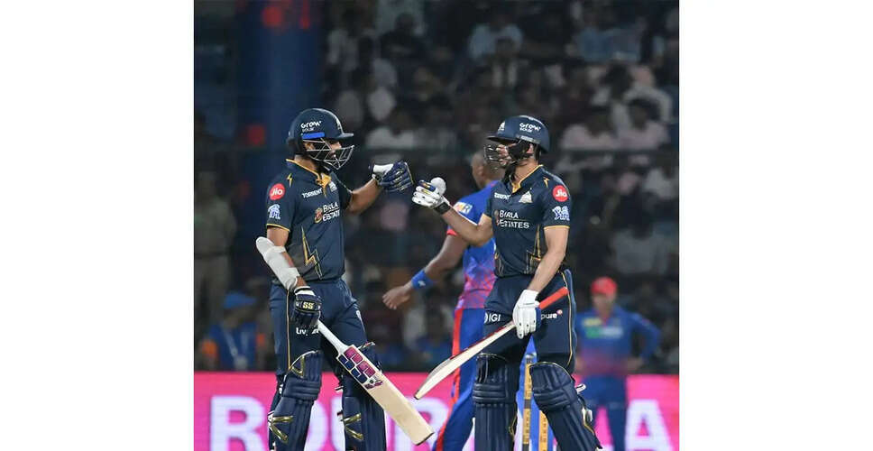 Gujarat Titans Set High Target Against Delhi Capitals in IPL 2026