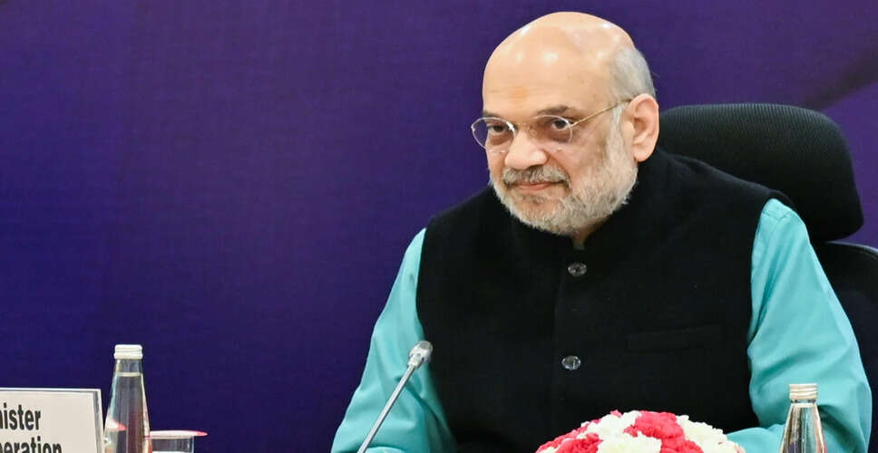 Amit Shah Unveils Comprehensive Plan to Combat Drug Trafficking in India