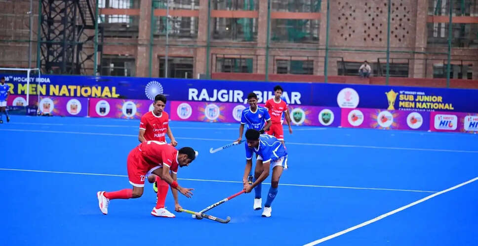 Hockey India Sub Junior Men National Championship 2026: Division A and B Highlights