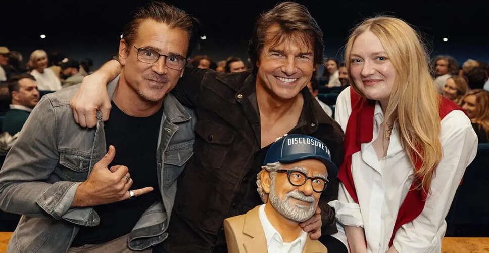 Tom Cruise and Friends Celebrate Spielberg's New Film 'Disclosure Day'