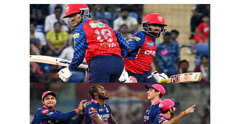 Punjab Kings vs Rajasthan Royals: A Clash of Titans in IPL Showdown