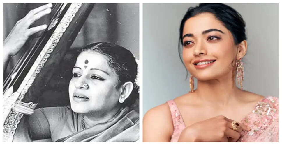 Exciting Biopic on M.S. Subbulakshmi in Development with Rashmika Mandanna Considered for Lead Role