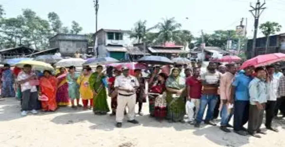West Bengal Assembly Repoll: Voter Turnout Exceeds 16% in Initial Hours