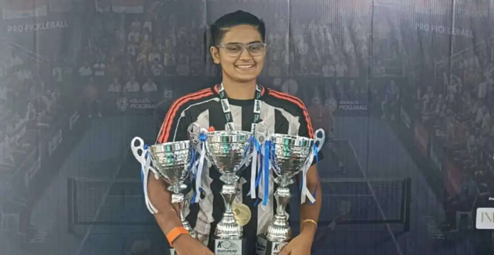 Agnimitra Bhattacharya Shines at Kolkata Open with Remarkable Transition to Pickleball