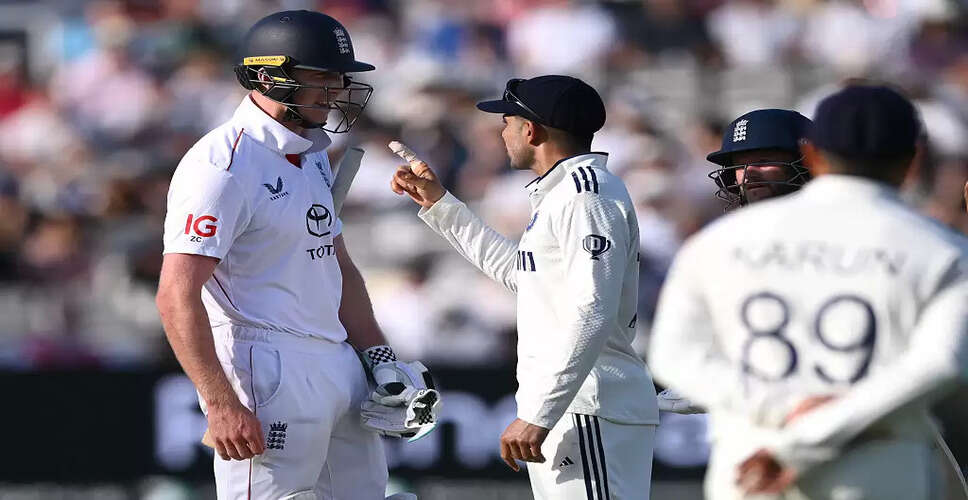 Shubman Gill Addresses Tensions with Zak Crawley During Lord's Test