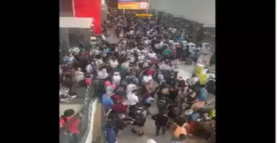 Airport Check-In Chaos: System Outage Causes Flight Delays