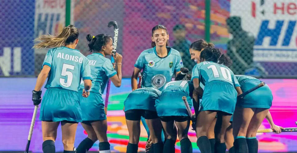 Ranchi Royals Triumph Over Soorma Hockey Club in Women's HIL Match