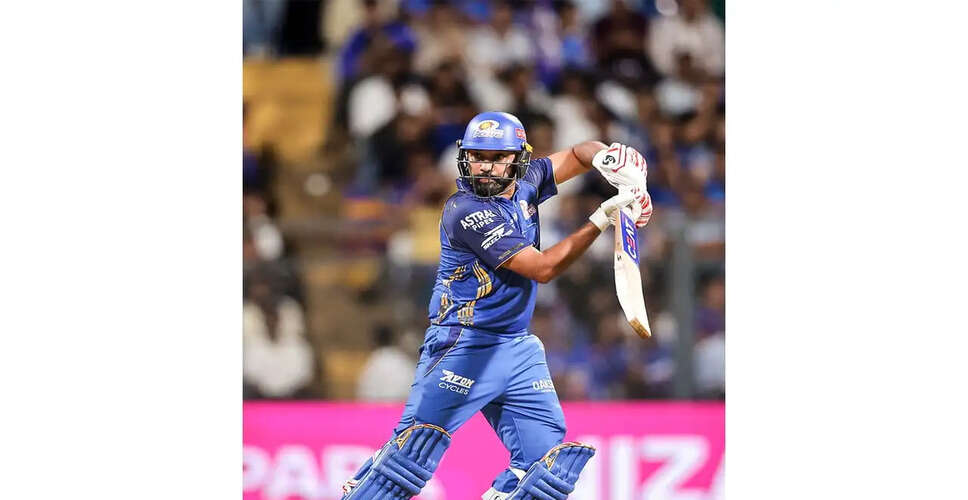 Rohit Sharma's Fitness Journey Praised by MI Coach Mahela Jayawardene