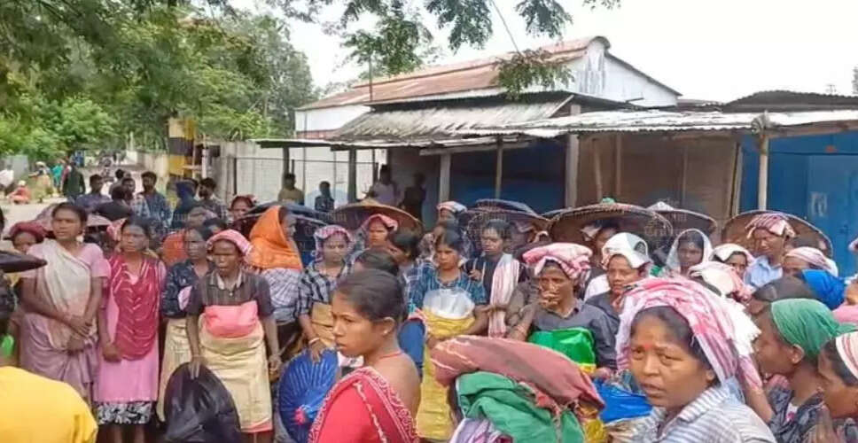 Tragic Accident at Jorhat Tea Estate Sparks Worker Protests