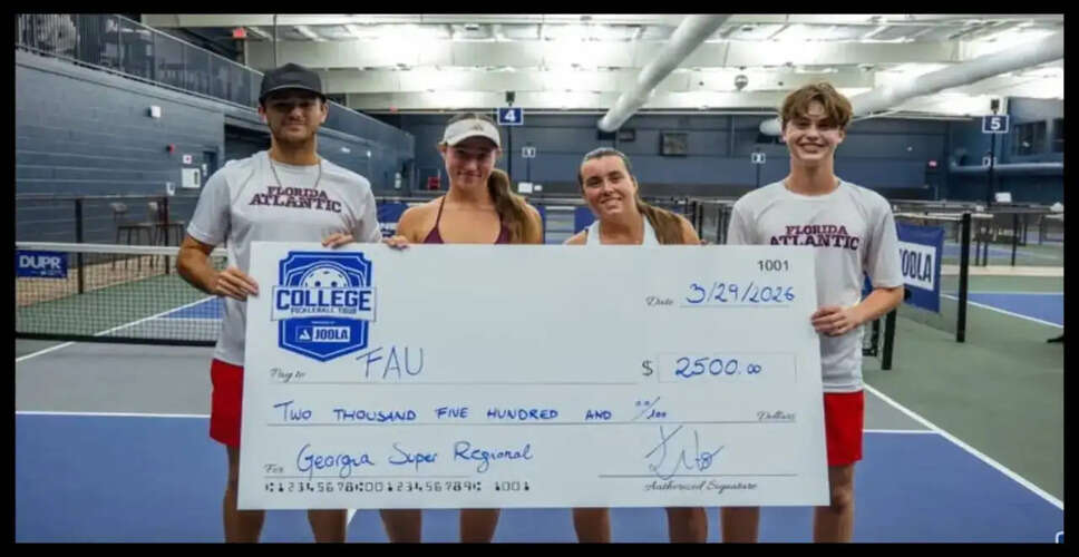 Florida Atlantic University Dominates at Georgia College Super Regional