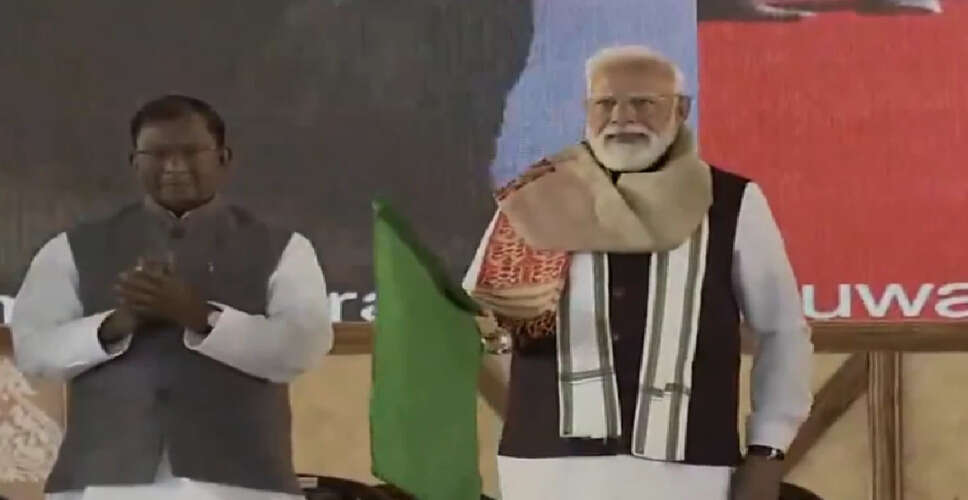 PM Modi Launches Kaziranga Elevated Corridor and New Train Services in Assam