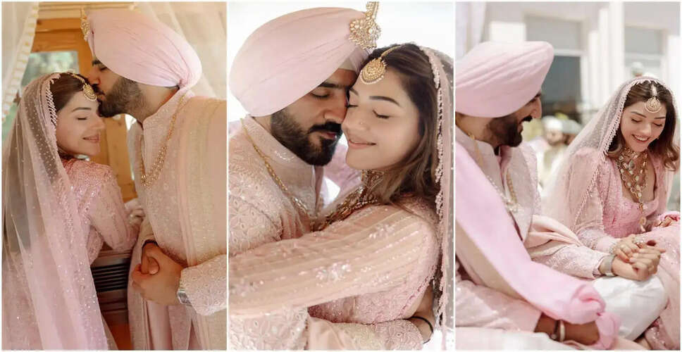 Mehreen Pirzada Ties the Knot with Arsh Aulakh in a Dreamy Ceremony
