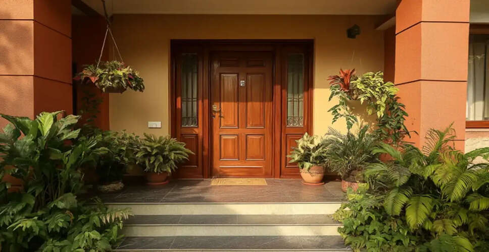 Enhance Your Home's Energy with These Auspicious Plants at the Entrance